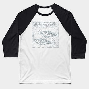 The Word Alive - Technical Drawing Baseball T-Shirt